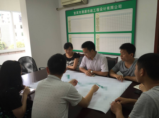 積極進(jìn)步，設(shè)計(jì)公司組織新員工學(xué)習(xí)掌握全市供水概況