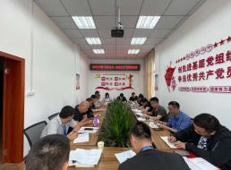 公司三支部召開黨員大會(huì)暨“形式主義、官僚主義”集中整治工作會(huì)