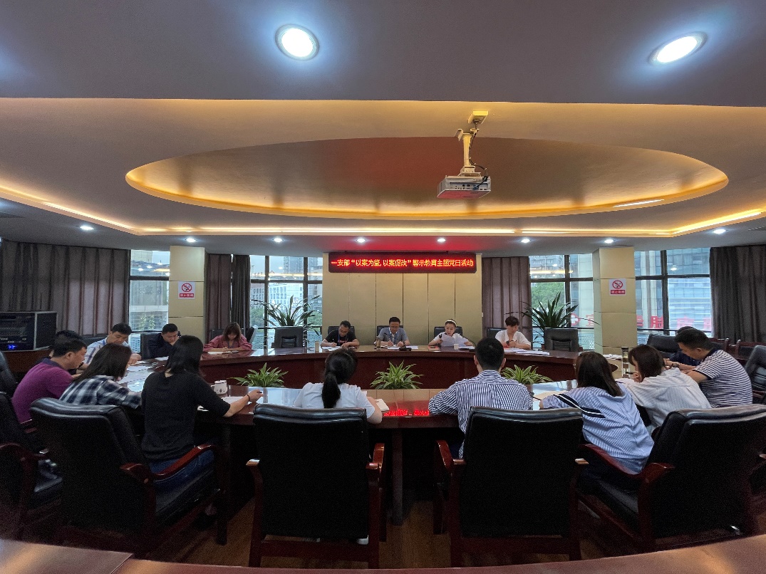 公司一支部召開“以案為鑒，以案促改” 警示教育主題黨日活動(dòng)
