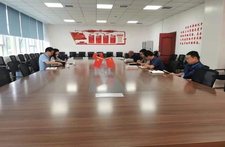 集團(tuán)公司黨委委員、紀(jì)委書記聶小平帶隊(duì)開展聯(lián)系基層工作