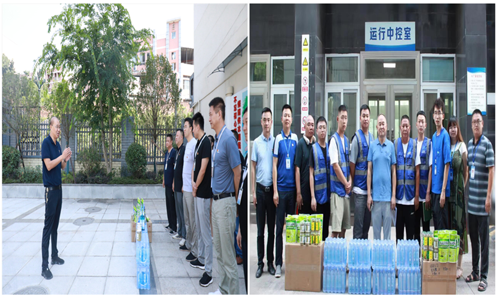 奮戰(zhàn)一線保供水，夏送清涼沁人心
