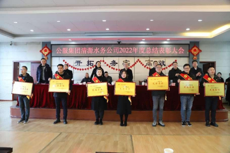 總結(jié)表彰鼓干勁，不負(fù)韶華向未來 ——公服集團清源水務(wù)公司召開2022年度總結(jié)表彰大會